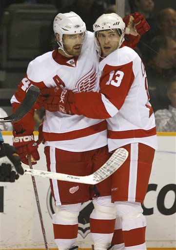 Red Wings Sharks Hockey