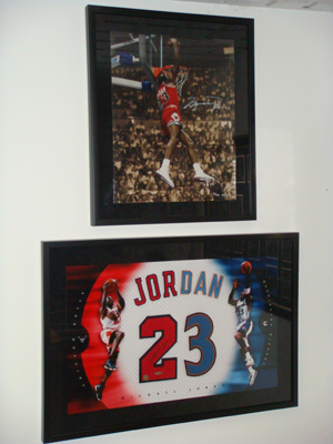 UDA Michael Jordan items in Silverman’s collection.