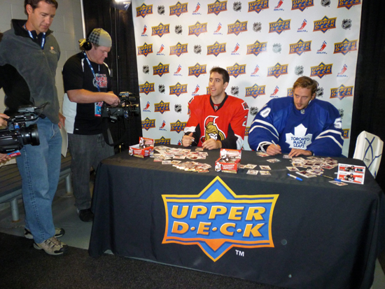 Jared Cowen and Jonas Gustavsson show their acting chops during the video portion.