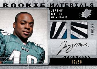 09 SPx Rookie Materials Auto - Jeremy Maclin