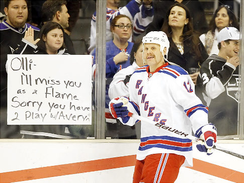 Rangers Kings Hockey