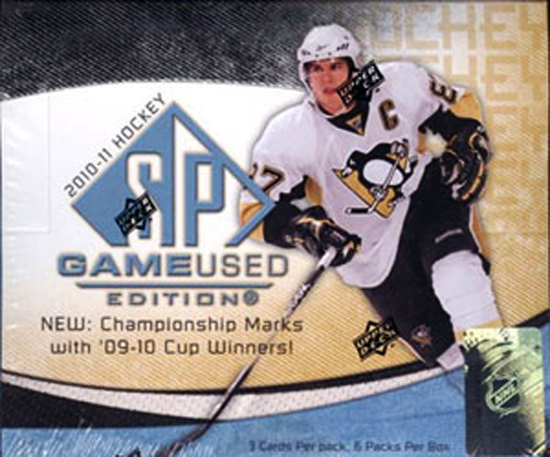 2010-11 NHL SP Game Used