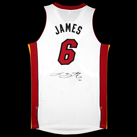 Miami Heat LeBron James Jersey