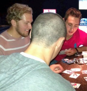 Rookie Hockey Card Poker