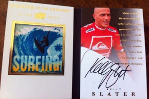 Kelly Slater All-Time Greats Booklet card