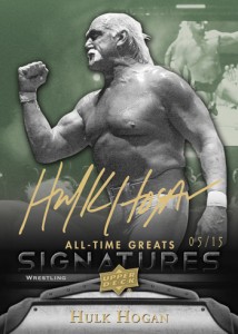 Upper Deck All-Time Greats Hulk Hogan Autograph
