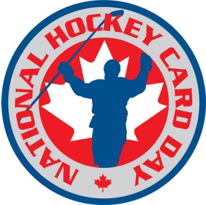 National Hockey Card Day Logo Canada