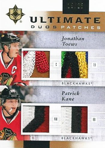  Chicago Blackhawks Cards: Patrick Kane, Jonathan Toews