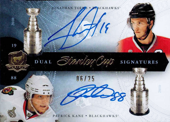  Chicago Blackhawks Cards: Patrick Kane, Jonathan Toews