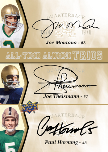 2013-Upper-Deck-Notre-Dame-Football-All-Time-Alumni-Autograph-Trio-Montana-Theismann-Hornung