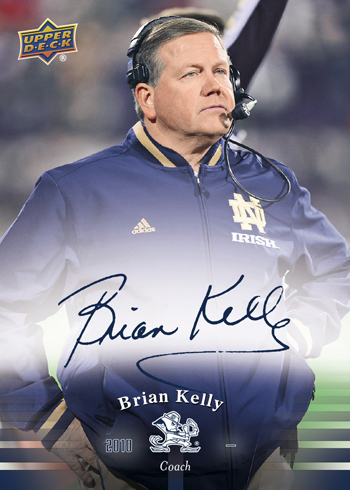 2013-Upper-Deck-Notre-Dame-Football-Brian-Kelly-Autograph