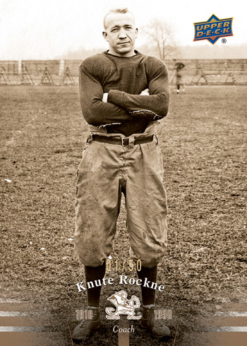 2013-Upper-Deck-Notre-Dame-Football-Knute-Rockne