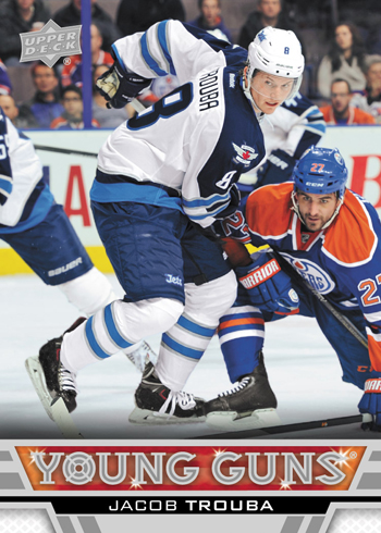 2013-14-NHL-Upper-Deck-Series-One-Young-Guns-Rookie-Card-Jacob-Trouba-Winnipeg-Jets
