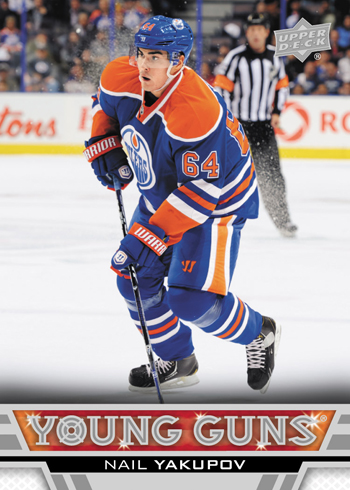 2013-14-NHL-Upper-Deck-Series-One-Young-Guns-Rookie-Card-Nail-Yakupov-Edmonton-Oilers