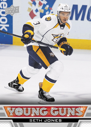 2013-14-NHL-Upper-Deck-Series-One-Young-Guns-Rookie-Card-Seth-Jones-Nashville-Predators