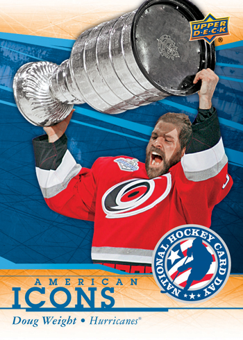 2014-Upper-Deck-National-Hockey-Card-Day-USA-America-Doug-Weight