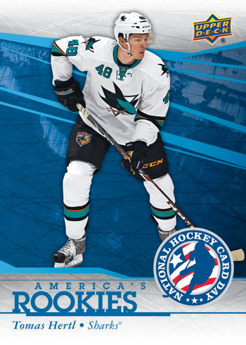2014-Upper-Deck-National-Hockey-Card-Day-USA-America-Rookies-Tomas-Hertl