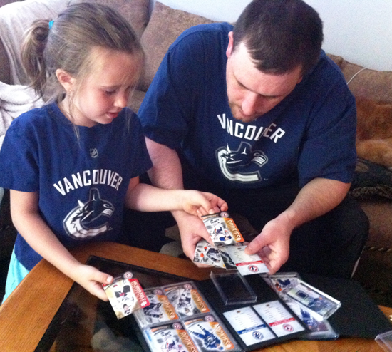 fathers day upper deck cards