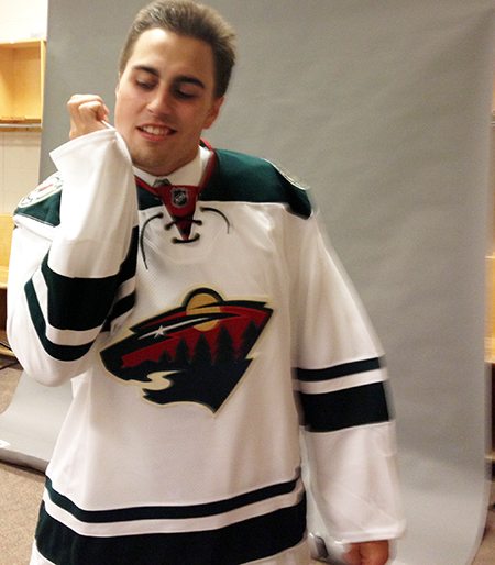 2014-NHL-Draft-Upper-Deck-Gauntlet-Photo-Shoot-Jersey-Alex-Tuch-Minnesota-Wild