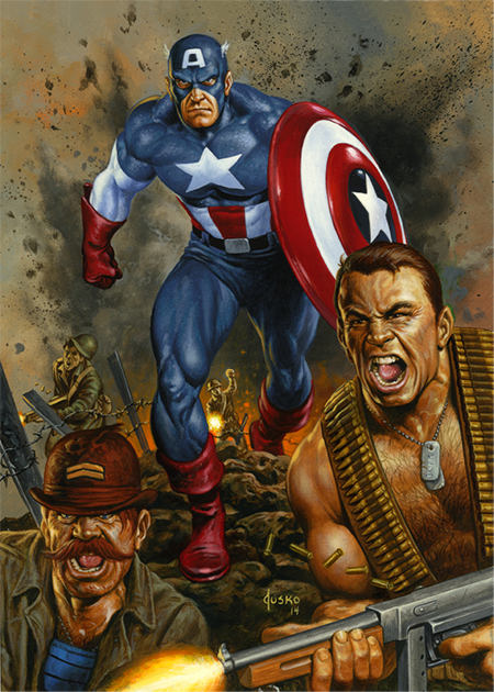 Joe-Jusko-Marvel-Masterpiece-Artist-Spotlight-Upper-Deck-Captain-America