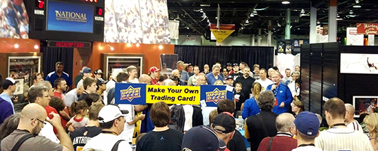 Upper-Deck-Booth-National-Sports-Collectors-Convention-Raffle-Huge-Crowd-1