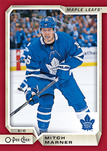 2018-19-NHL-O-Pee-Chee-Wrapper-Redemption-Red-Marner