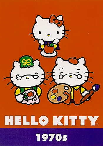 Upper-Deck-Sanrio-Hello-Kitty-40th-Anniversary-Fun-Packs-Collectibles-Decade-1970s