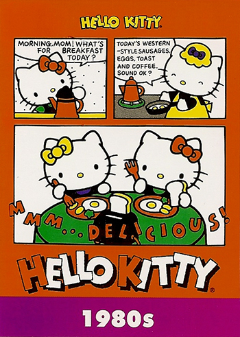 Upper-Deck-Sanrio-Hello-Kitty-40th-Anniversary-Fun-Packs-Collectibles-Decade-1980s