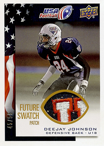 2014-Upper-Deck-USA-Football-Future-Swatch-Patch-Deejay-Johnson