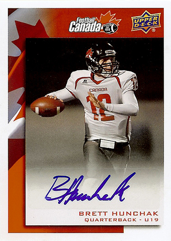 2014-Upper-Deck-USA-Football-Team-Canada-Autograph-Brett-Hunchak