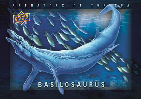 2015-Upper-Deck-Dinosaurs-Shadowbox-Predators-of-the-Sea-Basilosaurus