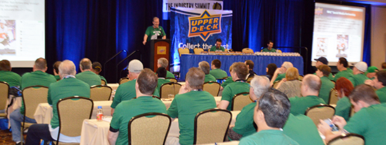 Upper Deck Wows North American Retailers at the Las Vegas Industry Summit