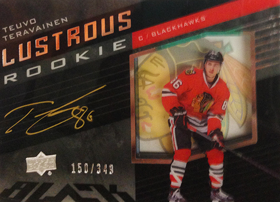 2014-15-NHL-Upper-Deck-Ice-Black-Lustrous-Signatures-Rookie-Teuvo-Teravainen