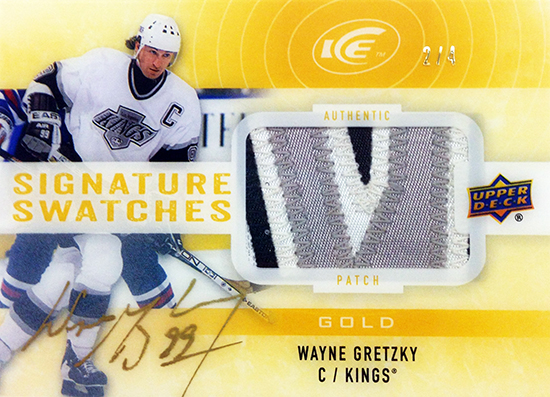 2014-15-NHL-Upper-Deck-Ice-Signature-Swatches-Gold-Wayne-Gretzky