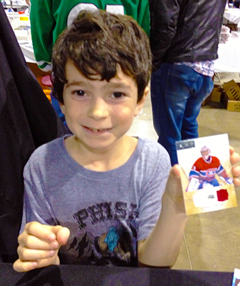 2014-Fall-Sportscard-Memorabilia-Expo-Upper-Deck-Kids-Youth-Carey-Price-Auto-Jersey