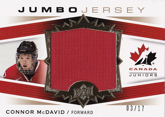 Connor-McDavid-2014-15-Upper-Deck-Team-Canada-Jersey