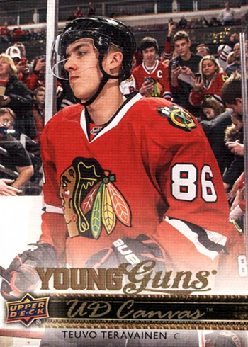 Teuvo-Teravainen-Upper-Deck-Upper-Deck-Canvas-Young-Guns-Rookie-Card