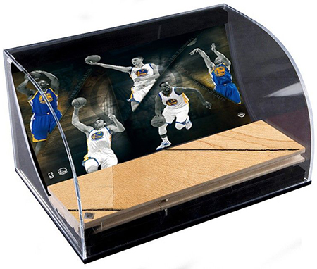 Golden-State-Warriors-NBA-Champions-Collectibles-Hardwood-UDA-Curve-Display