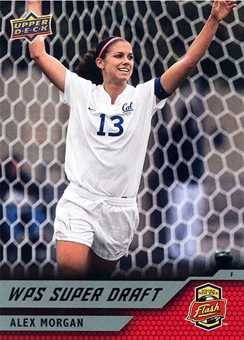 World-Cup-2011-Upper-Deck-WPS-Super-Draft-Rookie-Card-Team-USA-Womens-Soccer-Futbol-Alex-Morgan