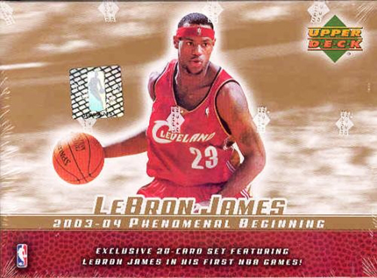 Lebron James Rookie Card Upper Deck #201 Excellent Condition