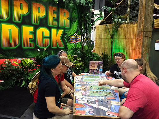 Gen-Con-Indy-2015-Upper-Deck-Entertainment-Predator-Booth-Demo-Bring-Out-Yer-Dead