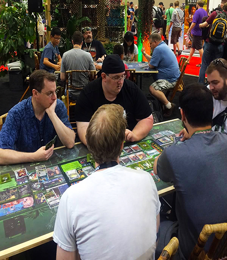 Gen-Con-Indy-2015-Upper-Deck-Entertainment-Predator-Booth-Demo