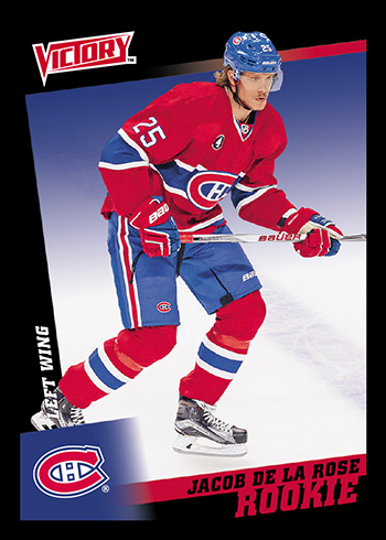 2015-16-Upper-Deck-Fall-Expo-Victory-Black-Jacob-De-La-Rose-Rookie