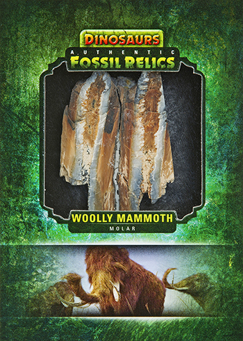 2015-Upper-Deck-Dinosaurs-Fossil-Relic-Cards-Wooly-Mammoth