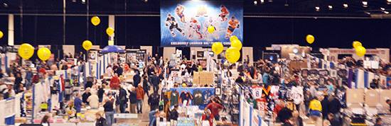 Fall-Expo-Upper-Deck-Certified-Diamond-Dealers-Yellow-Baloons-Box-Sales