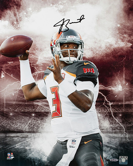 Jameis Winston Autographed Stadium Series Photo