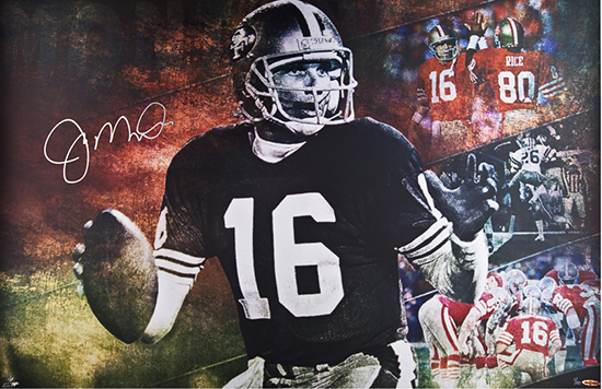 Joe Montana Autographed Cool Joe