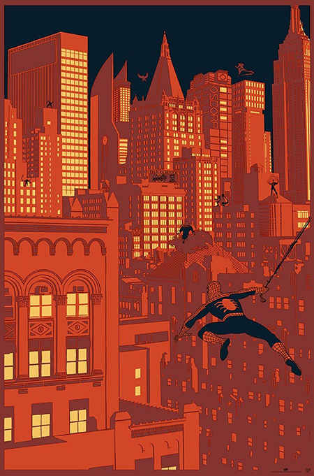 ud-gallery-marvel-poster-print-art-spider-man-vs-sinister-city-variant