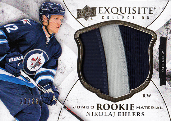 2015-16-Upper-Deck-NHL-Exquisite-Collection-Winnipeg-Jets-Jumbo-Patch-Nikolaj-Ehlers-Rookie