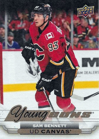 2015-16-Upper-Deck-NHL-Young-Guns-Top-Best-Rookie-Card-Sam-Bennett-Canvas